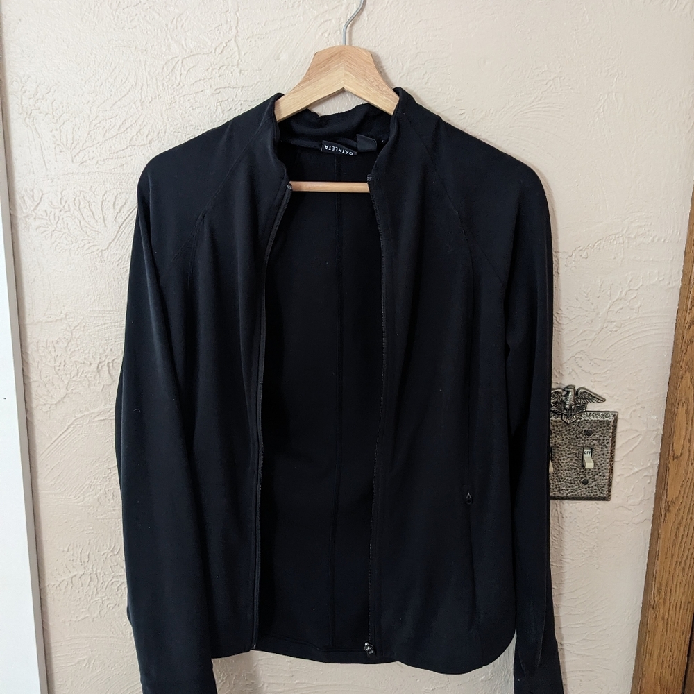 Athleta Black Salutation Jacket